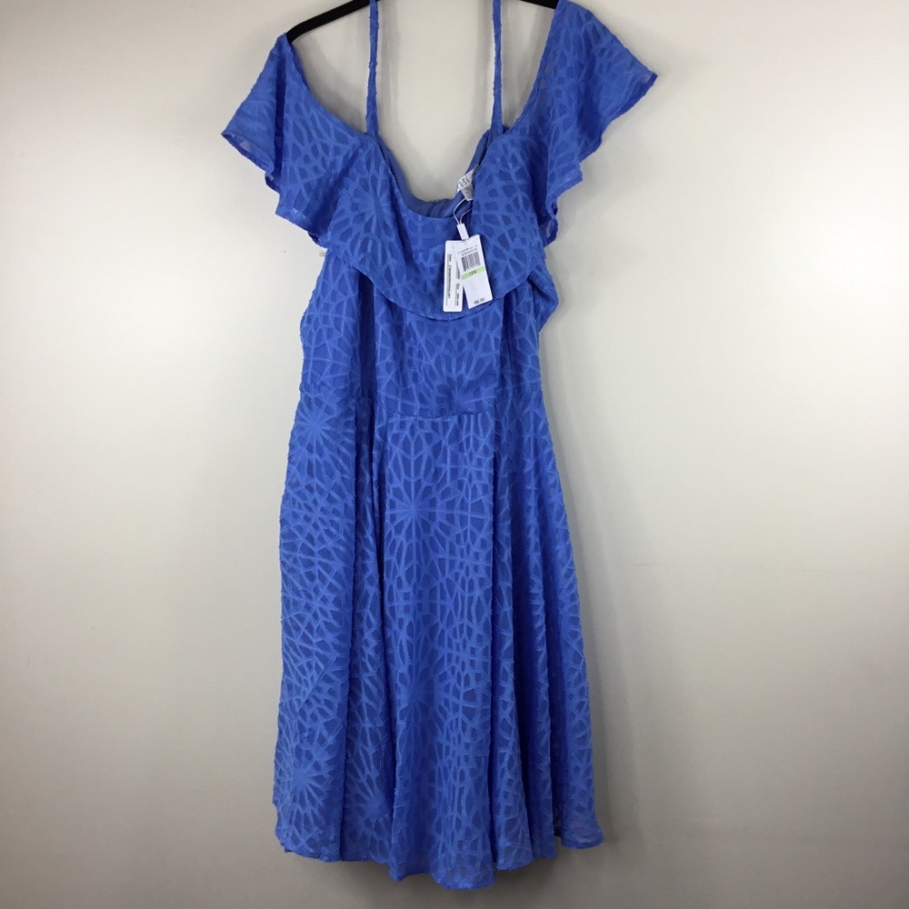 Spense Off Shoulder Spaghetti Strap Dress